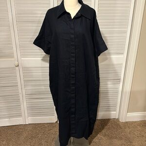 COS Linen Shirt Dress